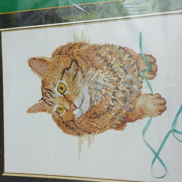 Nature's Window cat cross stitch 5417 On the Prowl kit Craft Hobby Animal - Picture 5 of 5